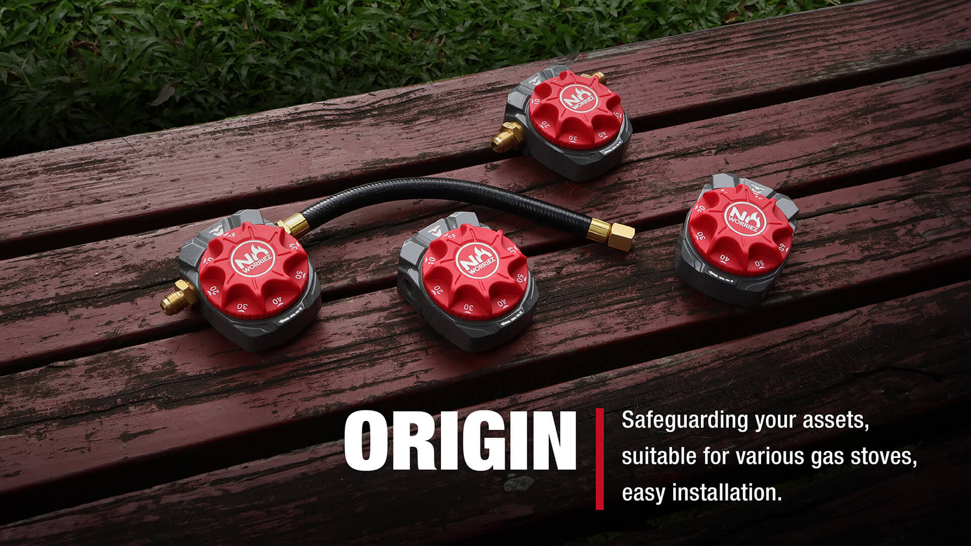 No Worriez Origin series gas timer suitable for various gas stoves safeguarding your assets