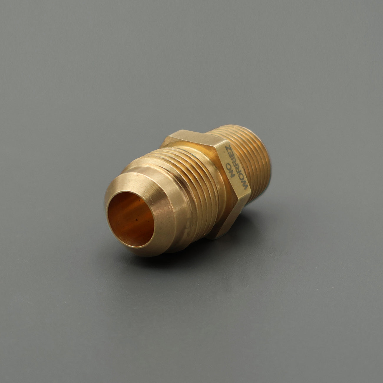 3/8" NPT x 1/2" Flare Male Connector