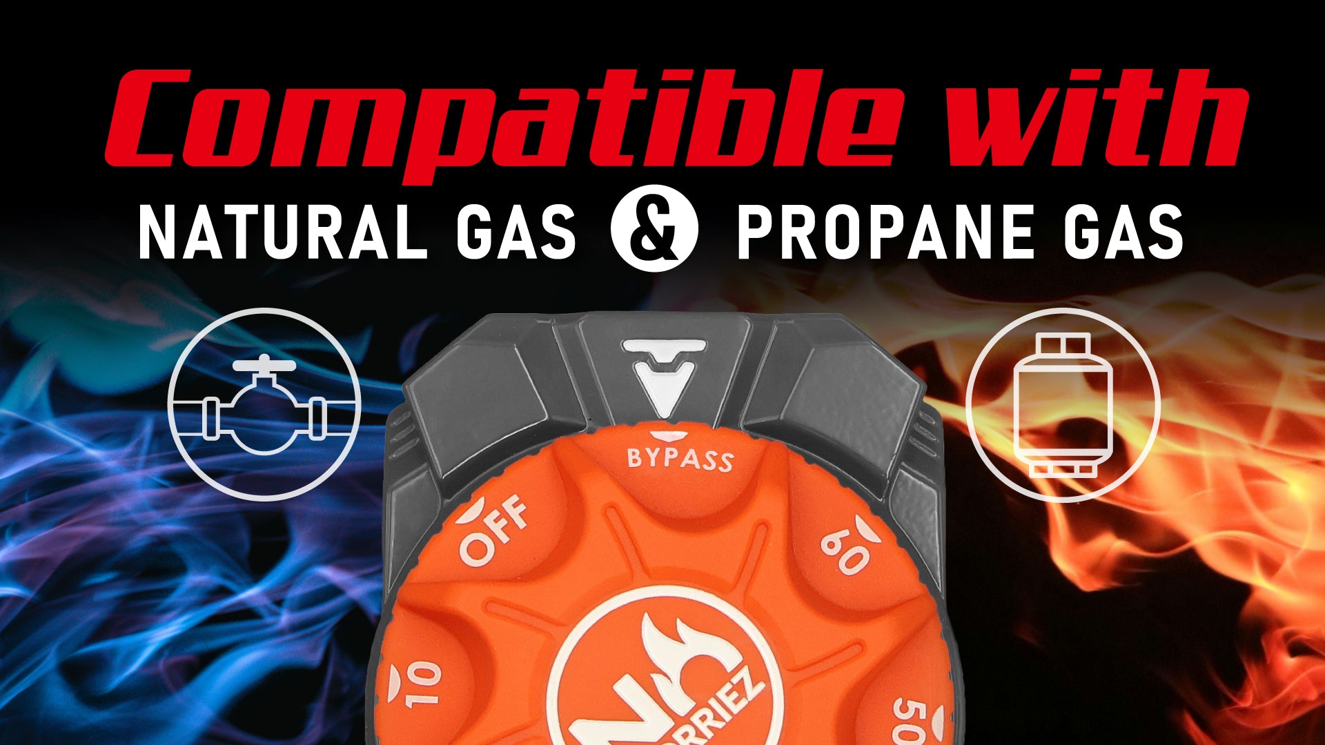 Propane Grill Timer Gas Timer for Both Natural Gas and Propane Gas Grill – No Worriez ...