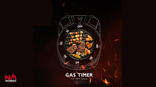 No Worriez gas timer your mini outdoor cooking assistant