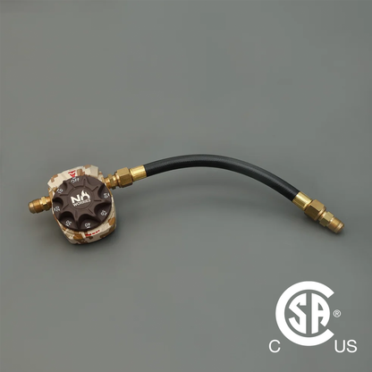 Gas Grill Shut Off Timer-With 1/2" Flared Flex Assy. No Worriez Outdoor Grilling