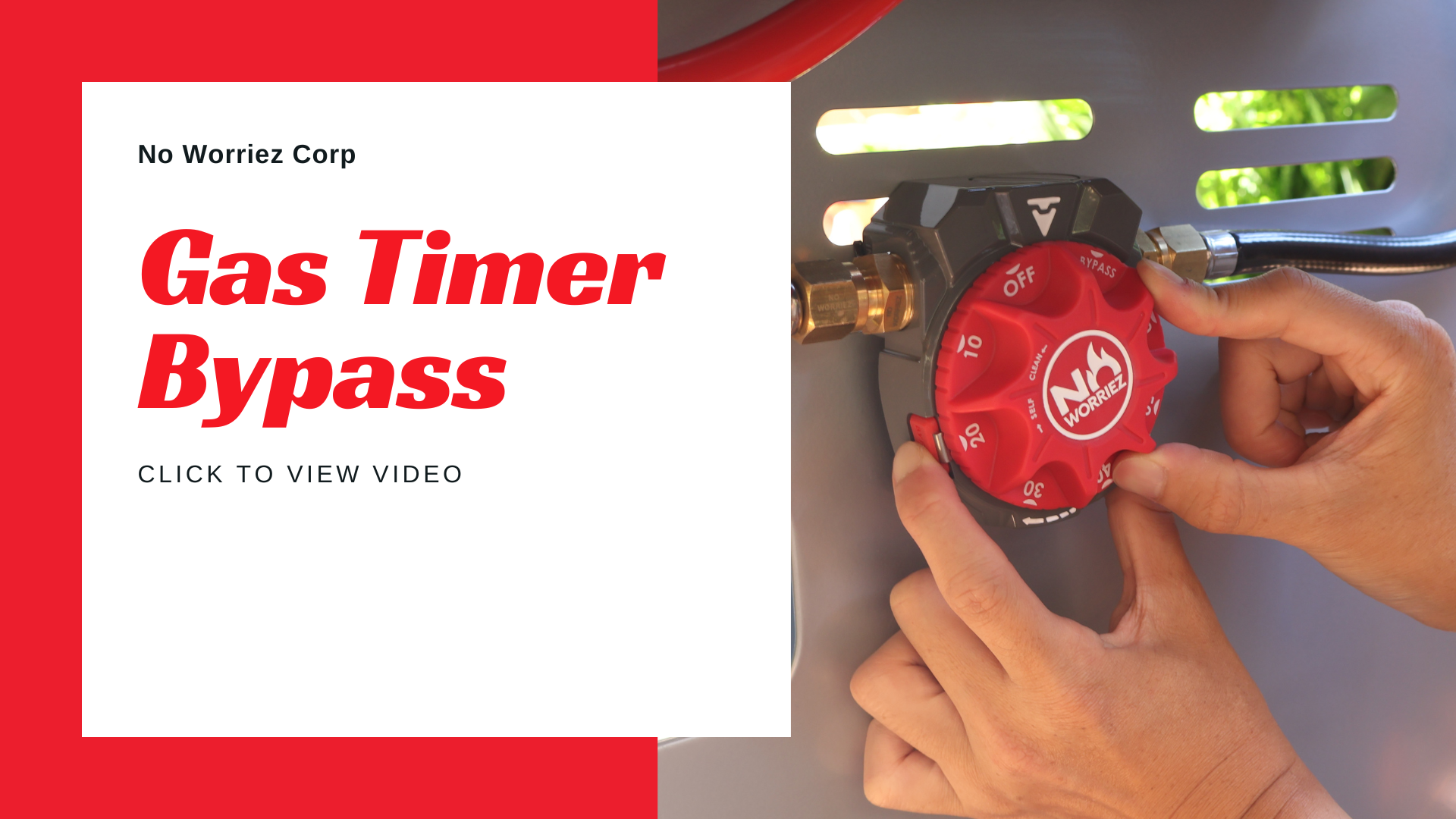 Load video: gas timer