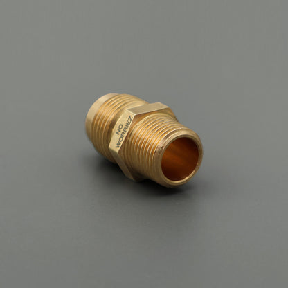 3/8" NPT x 1/2" Flare Male Connector