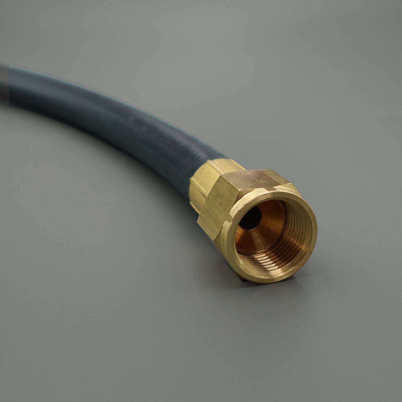 10 inches propane hose with half-ince Flare Male Connector