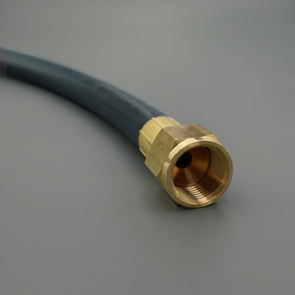 10 inches propane hose with half-ince Flare Male Connector