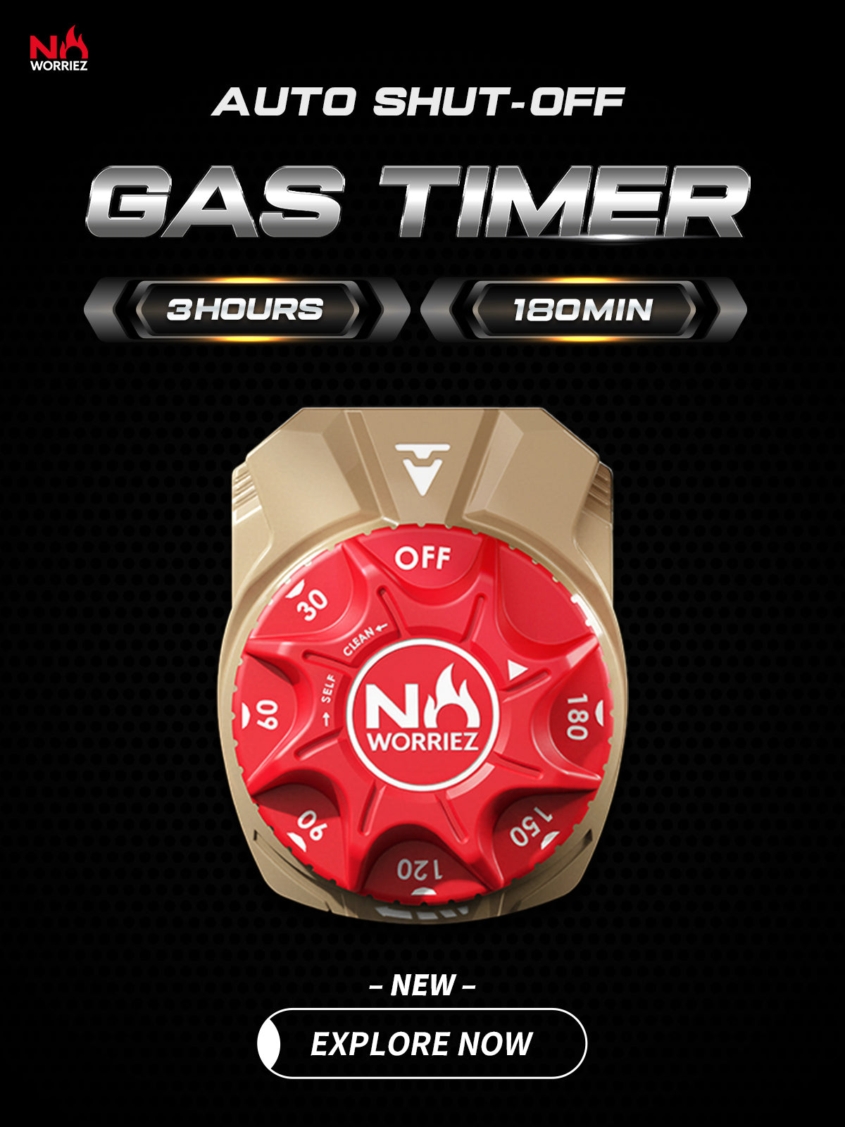 Propane Grill Timer Gas Timer, Gas Grills Shut Off Timer, Propane Accessories – No Worriez ...