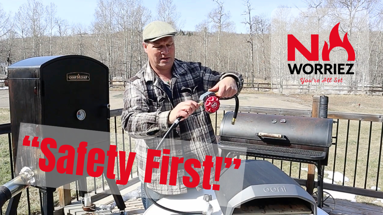 Load video: HOW TO BBQ THE BEST | What's Gilling lover said for No Worriez automatic gas shut off timer valve