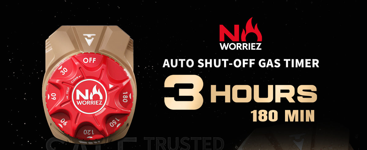 Gas Timer, Gas Grills Shut Off Timer, Propane Accessories – No Worriez ...