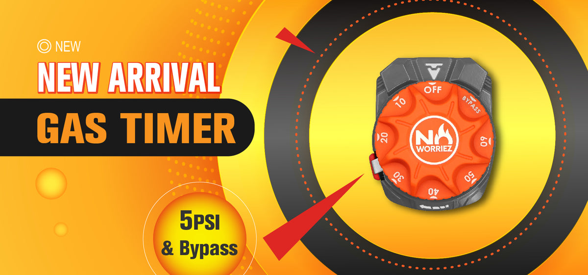 Propane Grill Timer Gas Timer, Gas Grills Shut Off Timer, Propane Accessories – No Worriez ...
