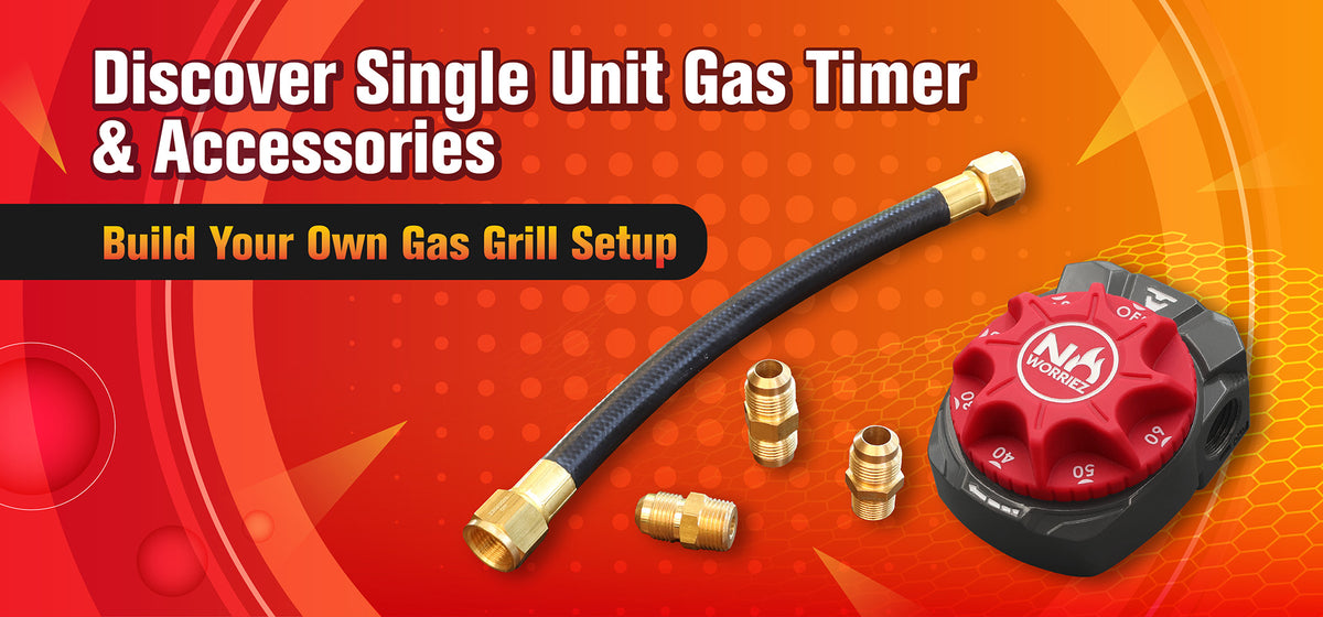 Propane Grill Timer Gas Timer, Gas Grills Shut Off Timer, Propane Accessories – No Worriez ...