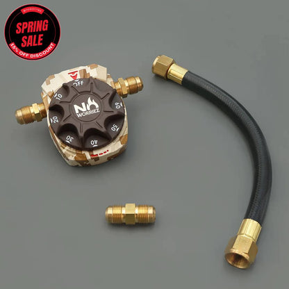 Gas Grill Shut Off Timer-With 1/2" Flared Flex Assy.